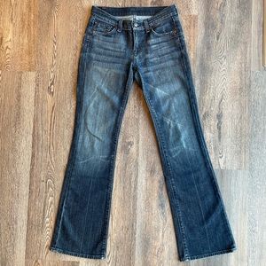 Sz 25 7 for All Mankind Flare Jeans